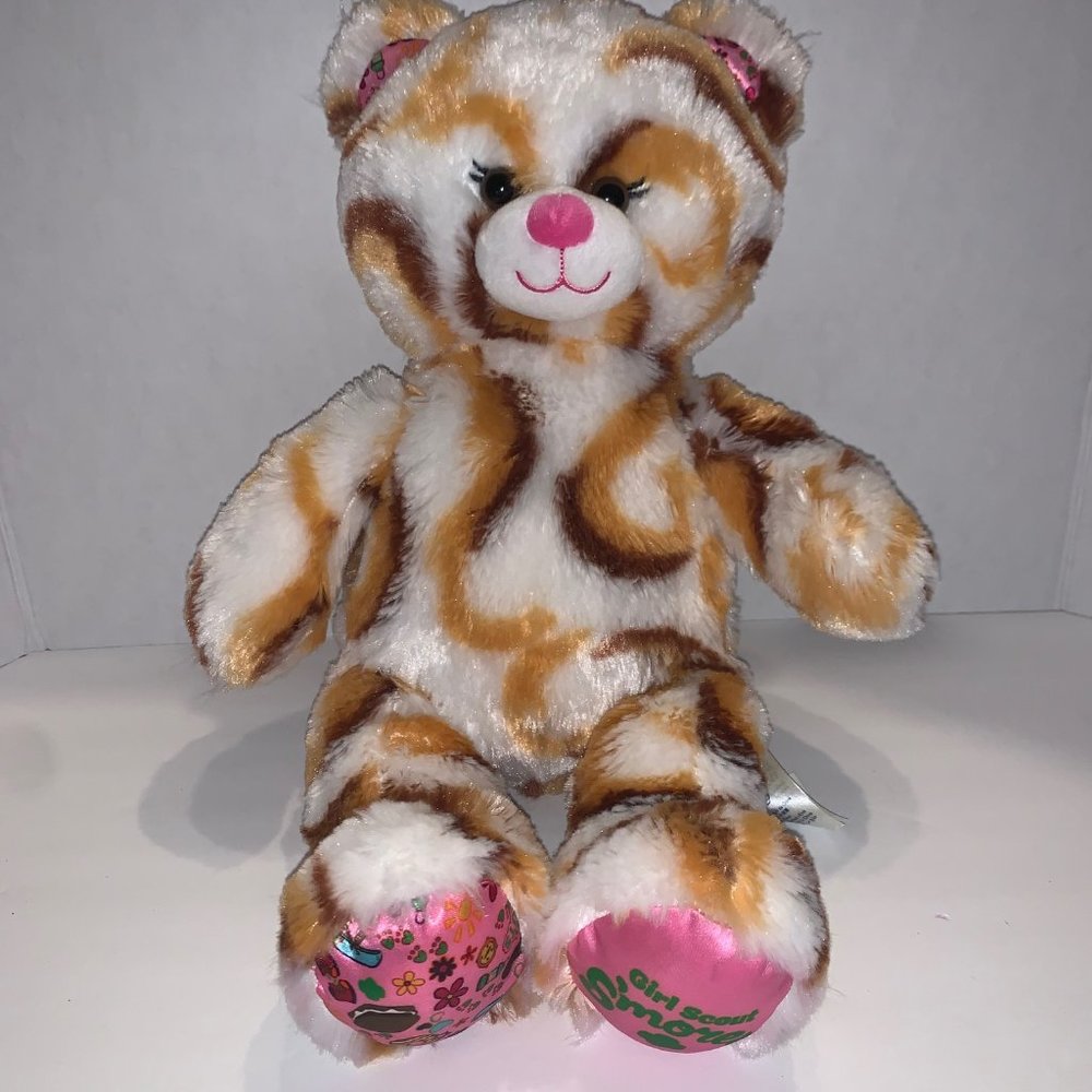 Build A Bear Girl Scout S'mores swirl bear